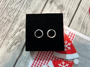 Orecchini cerchio argento 925 Stroili