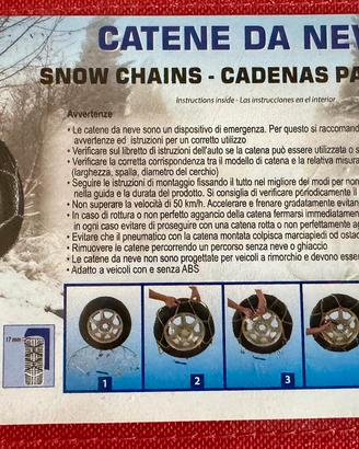 Catene da neve