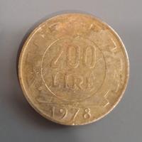 Moneta 200 lire 1978