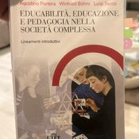 Educabilità,educazione e pedagogia nella società .