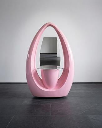 Specchio bancone salone bellezza