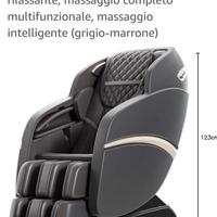 Poltrona massaggiante/riscaldante zero gravita'