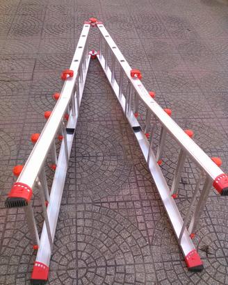 scala telescopica a 10 Pioli 5 + 5