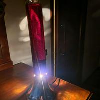 Lampada luminosa rossa