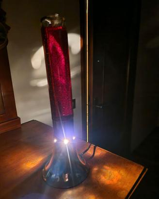Lampada luminosa rossa