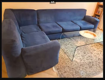 Divano Blu 290cm x 180cm