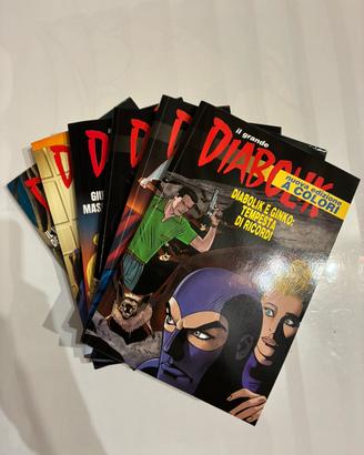 Grande Diabolik colori - 6 albi in blocco