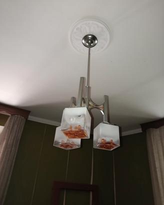 Lampadario Sciolari per Mazzega,Space Age 