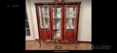 Cristalliera  Chippendale originale inizi '900