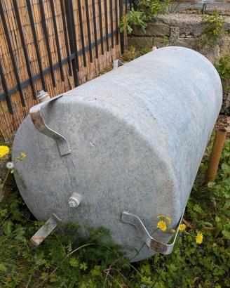 Serbatoio acqua in acciaio 1000 litri
