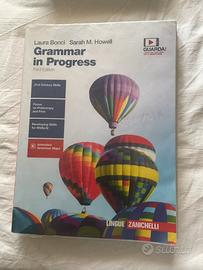 Libro Inglese Zanichelli “Grammar in Progress”