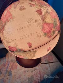 Lampada mappamondo 