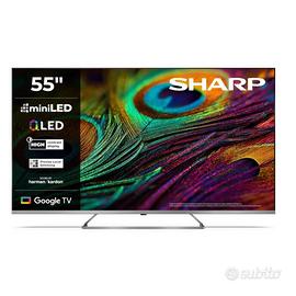 SHARP 55JP7265E 55" GOOGLE TV MINILED QLED 4K FRA