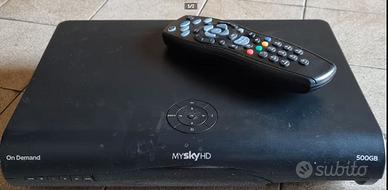 Decoder Sky MySkyHD  satellitare tv free possibile