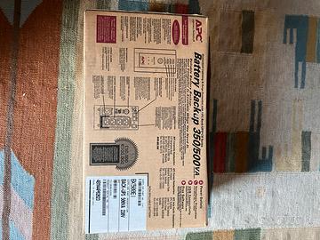 battery backup 350/500 va APC