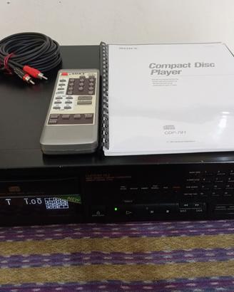 LETTORE CD SONY CDP-911 ADVANCE PULSE FASCA ALTA.