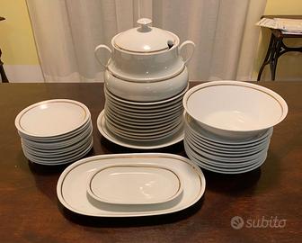 Prezioso Servizio di piatti Bavaria oro zecchino