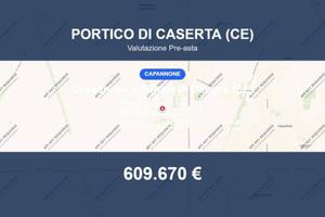 Immobile in asta di 3000 m² a Portico di Caserta