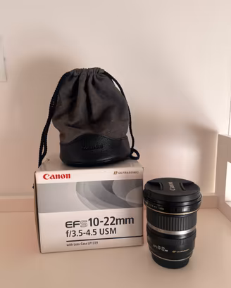 Obiettivo Canon EOS 10-22 mm