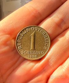 Moneta Austria 1 Schilling 1988