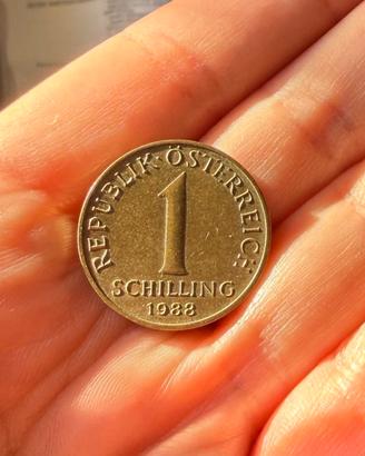 Moneta Austria 1 Schilling 1988