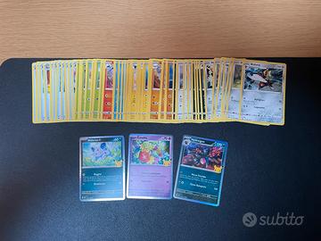 70carte pokemon zenitregale e 30esimo anniversario