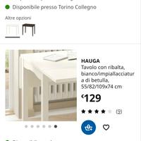 Tavolo ikea 