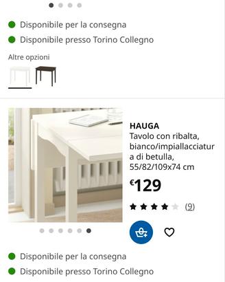 Tavolo ikea 