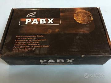 PABX Centralino Telefonico 3 linee 8 interni