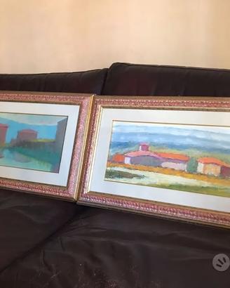 Dipinti olio di Dino Migliorini