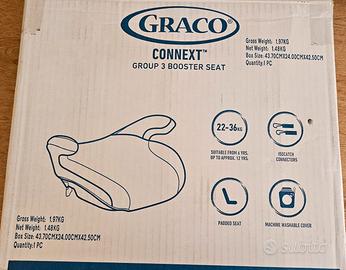 Seggiolino auto Graco Connext booster 22-36kg