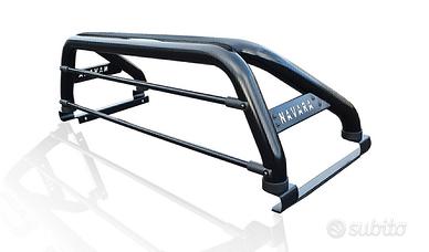 Nissan Navara D40 Roll bar nero protez.cabina