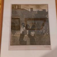 QUADRO SARDO GIUSEPPE BIASI FIRMATO