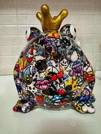 Salvadanaio principe rospo