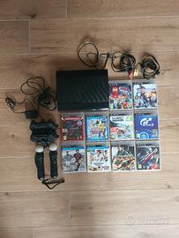 PlayStation 3 + videocamera + giochi
