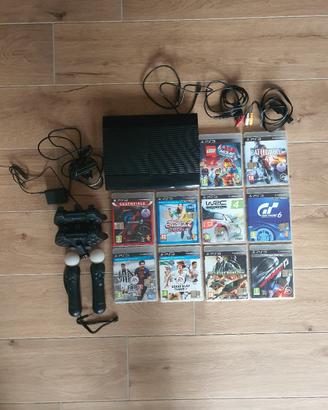 PlayStation 3 + videocamera + giochi