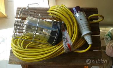 Lampada da lavoro portatile 24v 16a