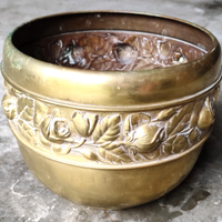 Vecchio Vaso Rame arredamento Giardino Retrò