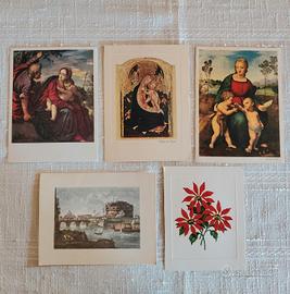 5 Stampe d'Arte Vintage Anni '70 Sacre/Tevere
