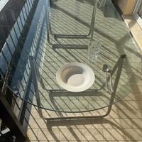 Tavolo cristallo temperato 210×100 cm – spessore