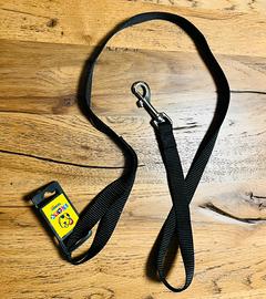 Guinzaglio in goretex nero 115cm