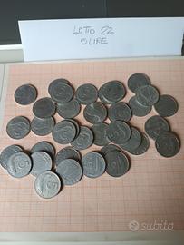 lotto Rif 22 monete 