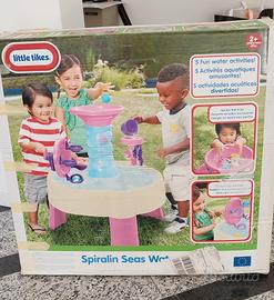Little Tikes tavolo acquatico spirale colore rosa