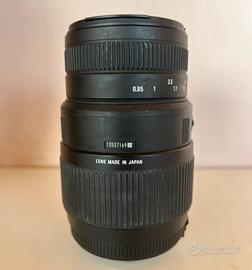 Obiettivo Sigma 70-300mm f/4-5.6 DG Macro