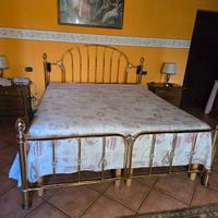 letto in ottone