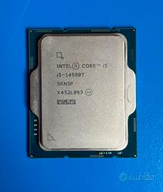 CPU Intel Core i5-14500T non funzionante