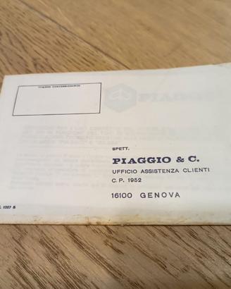 originale piaggio vespa per visore ricambi