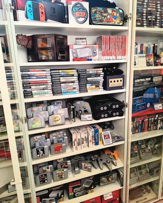 GameCube Switch Nintendo 64 giochi e accessori