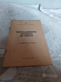 REGOLAMENTO TECNICO DI GIOCO HANDBALL 1986