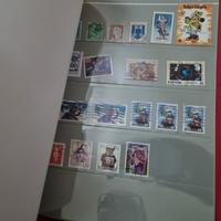 Collezione di francolli da tutto il mondo